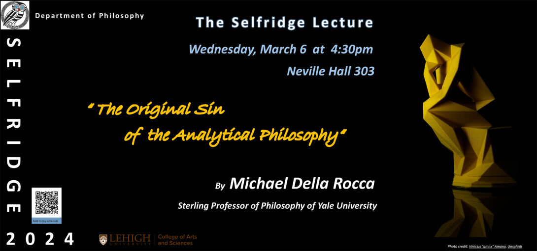 Selfridge Lecture 2024
